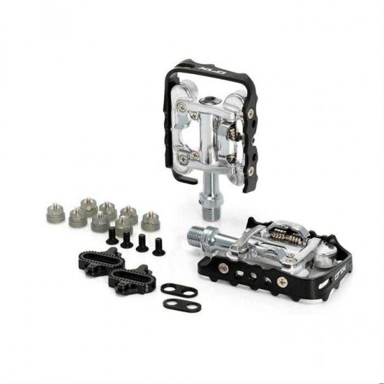 PD-S02 WPD-M17C MTB/TREKKİNG TEK TARAF KİLİTLİ PEDAL - SİYAH GRİ